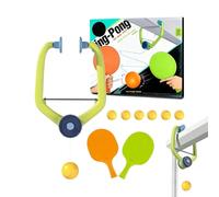 Table Tennis Over The Door | Adjustable Pong Training Toy,Pong Training Toy | for Men Women Boys Girls Youth Teens Wife Husband Son Daughter Family