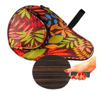 Table Tennis Paddle Bag - 28 cm Colourful Racket Bag, Shockproof Elastic Cover, Ball Bag, Lightweight Travel Sports Protection, Robust Table Tennis Storage Holder for Teenagers, Friends