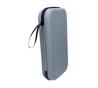 Table Tennis Paddle Case for Storage and Protection EVA Hard Shell Ping Pong Paddle Bag with Ball Holder 12.40x7.09x2.56 inch- Gray for 2 Paddles