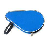 Table Tennis Paddle Case with Balls Pouch Light Table Tennis Racket Case 12x8x3" Drop Resistant Practical Accessories for Home, School, Gym, sports