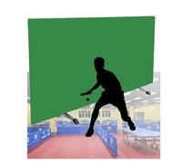 Table Tennis Partition Screen, Foldable Indoor and Outdoor Fence, Removable Stadium Baffle, Easy to Assemble for School and Recreational Use