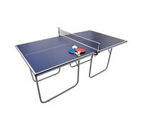 Table Tennis Ping Pong Net Table Foldable Compact 181cm Indoor FREE Bats & Balls