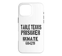 Table Tennis Player Halloween Costume/Funny Jail Inmate Case for iPhone 16 Pro Max