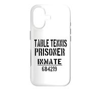 Table Tennis Player Halloween Costume/Funny Jail Inmate Case for iPhone 17