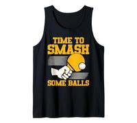 Table Tennis Player Master Funny Ping Pong Tank Top