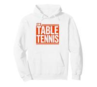 Table Tennis Player Who Corrects People Calling Ping Pong Pullover Hoodie