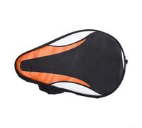 Table Tennis Racket Bag 28cm Oxford Cloth Protective Case(Orange)