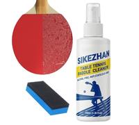 Table Tennis Racket Cleaner - 100ml Stain Removal Spray | Pong Paddle Cleaner for Dirt Dust Removal Optimal Spin Control Sports Maintenance Men Women Gym Training Care