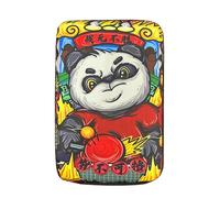 Table Tennis Racket Cover 1 Piece Doodle Bag with Space for 2 Rackets and 6 Balls | 29 cm Organizer Made with Material Compact Cover Pin