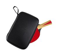 Table Tennis Racket Cover - Waterproof for Table Tennis Rackets | Reusable Portable Organizer Holds 2 Rackets and 6 Balls for Travel Training and Matches at the Aero