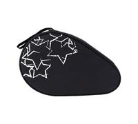 Table Tennis Racket Cover - Waterproof Oxford Cloth Paddle Storage Case with Shock Protection Padding, Zippered Pong Bat Organizer Pouch, Portable Sports Gear Bag for Women Boys Girls Youth Teens