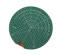 Table Tennis Racket Cutting Board - Rotating Universal PVC Board | 780g Paddle Chopping Plate, Durable Tabletop Cutting B́oard, Multi Purpose Rotating For Adults Professionals Beginners Family