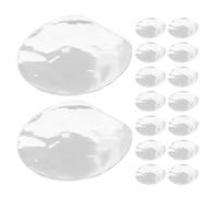 Table Tennis Racket Protective Film Adhesive Plastic Material 16pcs Precision Fit and Portable Design for Table Tennis Paddle Protection and Enhanced Durability