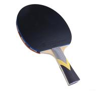 Table Tennis Racket with Excellent Ball Control 7 Layer Design for Enhanced Stability and Elasticity (long handle)