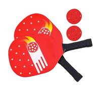 Table Tennis Rackets, Pickle Ball Pallets, Table Tennis Rackets for Adults - High Performance Kit with 2 Paddles and 4 Balls, Compact Storage Case for Beginners