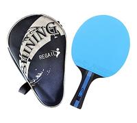 Table Tennis Rackets Set Professional Table Tennis Bats with Long Rubber Coating Handle -pong Racquet Pingpong Accessories