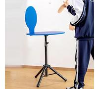 Table Tennis Rebound Board, Floor-standing Ping Pong Trainer, Adjustable Height Exerciser Tool for Home and School, Improve Skills and Reaction Time