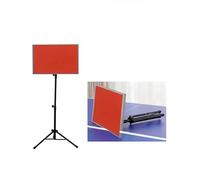 Table Tennis Rebound Board for Solo Practice - 360° Height Adjustable Return Trainer, Multi-Angle Adjustable for Self Training & Stroke Drills(Size1)