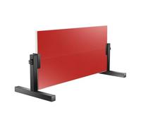 Table Tennis Rebound Board Self Training Equipment Ping Pong Spring Back Machine,with 8 Red Rubbers，Rubbers Self-Training for Home Gym Indoor Outdoor,66.5 * 33.5 * 2cm