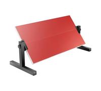 Table Tennis Rebound Board with 8 Rubber Blocks, 360° Adjustable Ping Pong Trainer, 66x33cm Adjustable Return Board for Solo Practice, Tabletop Table Tennis Trainer for Home, School and Club