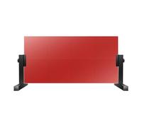 Table Tennis Return Board Pro, Portable Desktop Table Tennis Rebound Board, Improved 2nd Generation Pingpong Return Boards, with 8 Red Rubbers, for Indoor Training Equipment, 66 x 33 cm