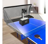 Table Tennis Robot,Automatic Ball Launcher with Net & 100 Balls,Table Tennis Robot, Ping-pong Ball Machine,Professional Tennis Ball Machine,for Training and Coaching(Main body)