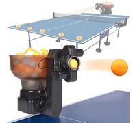 Table Tennis Robot, Automatic Ping Pong Ball Feeder Machine for Home and School, Serving Launcher for Skills Development and Practice