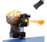 Table Tennis Robot - Automatic Ping Pong Machine with 36 Spin Balls for Practicing and Training