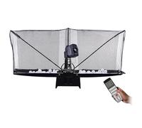 Table Tennis Robot with Net, Ping-Pong Ball Machine for Training - 200 Table Tennis Balls, Wireless Remote Control, Automatic and Recycling Nets Table Tennis Robot Ping Pong Machine