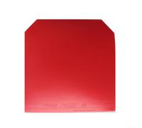 Table Tennis Rubber Cover with Elastic Properties for Greater Control and Spin on the Court (Red)