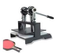 Table Tennis Rubber Cutting Machine, Manual Double Roller Edge Cutter for Penhold and Horizontal Grip