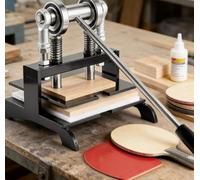 Table Tennis Rubber Cutting Machine - Manual Press Edge Cutter for Penhold & Shakehand Rackets - Essential Tool for Players