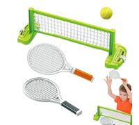 Table Tennis Set - Portable Table Tennis Play Set with 2 Rackets and 1 Ball, Indoor Outdoor Recreational Sports Equipment, Lightweight Pong Game Kit for Lawn, Backyard, Parks 11.22x3.31x3.66 inch