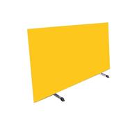 Table Tennis Surround Block for Court,Lightweight Ping Pong Field Fence,Easy to Store for Studio Gym Office(Yellow,140x75cm/6pieces)