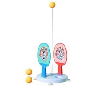 Table Tennis Trainer - The Racket with Balls, Solitaire Pong Trainer | Rebound Training Paddle with Premium Balls, Individual Sports Equipment for Outdoor Practice