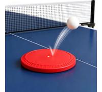 Table Tennis Training Device, Diameter 10cm, Stainless Steel Stable Base | Ping Pong Landing Point Target with Impact Activated Light Indicator for Enhanced Training in Sports Halls and Home