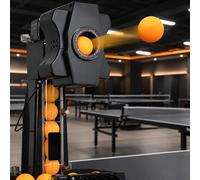 Table Tennis Training Equipment, Automatic Ping Pong Serving Machine for Topspin, Backspin, Sidespin, Ideal for PE Class, Student Practice, School Sports Room