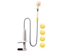 Table Tennis Training Machine Portable Trainer Practice Aid | Adjustable Rebound Training Tool for Beginners Intermediate Advanced Players Home Indoor Outdoor Solo Practice Family Game
