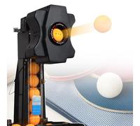 Table Tennis Training Machine, Robot with 30-90 Balls Per Minute Adjustable Speed for Practice, Perfect for Indoor Use, Enhances Skills and Reflexes