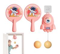 Table Tennis Training Set - Suspended Table Tennis , Adjustable Height Solo Game Kit with Recoil for Boys and Girls, Coordination