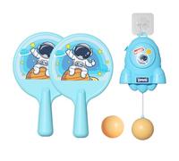 Table Tennis Training Set - Suspended Table Tennis , Adjustable Height Solo Game Kit with Recoil for Boys and Girls, Coordination
