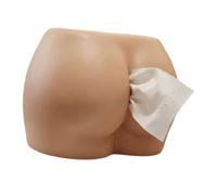 Table Tissue Box Decorative Novelty Holder 3.93 in Sculpted Body Shape with Side Pull Opening for Conversation Tabletop Decor Decorative Tissue Holder Tabletop Decor Box Side Opening Small Table