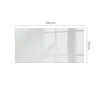 Table To Coffe Tempered Glass 4mm Durable Topper Living Room Color White Smooth