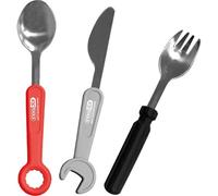 Table Tools for Kids Cutlery Set Spoon Fork Knife Fun Tool Handles KS Tools