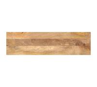 Table Top 100x20x3.8 cm Rectangular Solid Wood Mango Berkfield Home Brown One Size