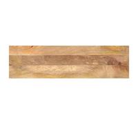 Table Top 100x40x3.8 cm Rectangular Solid Wood Mango Berkfield Home Brown One Size