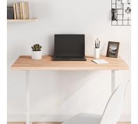 Table Top 100x50x2.5 cm Rectangular Solid Wood Beech Berkfield Home Brown One Size