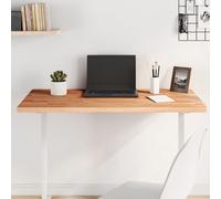 Table Top 100x60x2.5 cm Rectangular Solid Wood Beech Berkfield Home Brown One Size