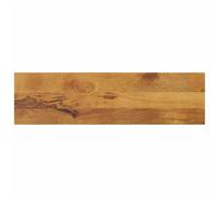 Table Top 110x20x2.5 cm Rectangular Solid Wood Mango Berkfield Home Brown One Size