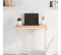 Table Top 60x40x2.5 cm Rectangular Solid Wood Beech Berkfield Home Brown One Size